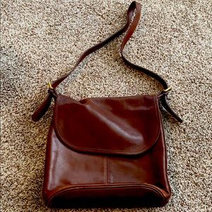 Leather Coach purse